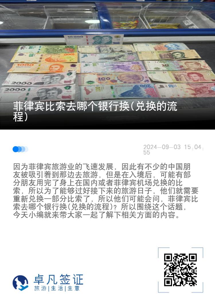 菲律宾比索去哪个银行换(兑换的流程)